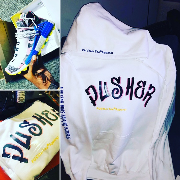 PUSHer Tee Apparel Hoodies Tees Jogger sets - Picture 2 of 8